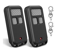 890MAX Garage Door Opener Remote, 2 Replacement for LiftMaster/Chamberlain/Craftsman, Universal 3-Button Garage Door Opener Remote with Mini Key Chain for Purple Red Yellow Orange Green Learn Buttons