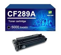 89A CF289A Toner Cartridge (with Chip) Compatible For HP M507 M507x M507n M507dn M507dng MFP M528 M528z M528c M528f M528dn Printer, 5000 Pages,89A-1 PACK