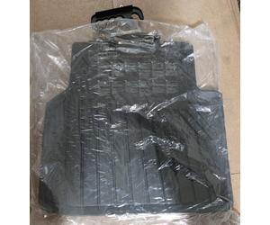 89A061511041 Genuine Audi Q4 etron Rear Rubber Floor Mats All Weather