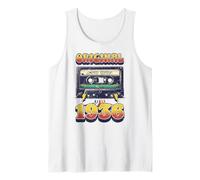 89th Birthday Retro Vintage 1936 Men Women Tank Top