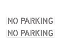 89x15.8Inch Fire Zone Marking Stencil Oversized Parking Restriction Templates Flexible Silicone Templates For Driveways Reusable Fire Lane Stencil