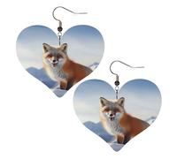 8a538a7775ac7a82366ee7b37f4c46f Leather Earrings for Women Heart Earring Lightweight Dangle Drop Earring Set Jewelry Gift