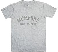 8Ball T-Shirts Mens Inspired by Beverley Hills Cop - Mumford PHYS Ed - Sport Grey - LargegreyS