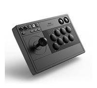8BitDo 2.4g Wireless Arcade Fight Stick with 3.5mm Audio Jack, Mic Mute Buttion & Joystick Mapping Button for Xbox Series X|S, Xbox One and Windows 10 - Officially Licensed (Black)