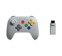 8Bitdo - 64 2.4G Wireless Controller Grey / Retro FN - Retro - N59z