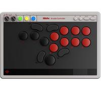 8Bitdo All-Button Arcade Controller for Switch, Switch 2 & Windows - Bluetooth, 2.4G, Wired Connectivity, Low-profile Mechanical Switches, 4 Programmable Buttons, Hot-swappable PCB