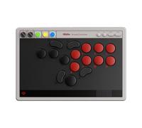 8Bitdo All-Button Arcade Controller for Switch, Switch 2 & Windows - Bluetooth, 2.4G, Wired Connectivity, Low-profile Mechanical Switches, 4 Programmable Buttons, Hot-swappable PCB