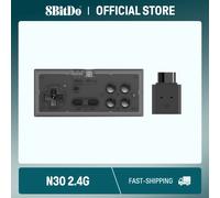 8BitDo N30 2.4G Wireless Gamepad for Original NES Translucent Black