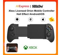 8BitDo NEW Ultimate Bluetooth Mobile Gaming Controller Xbox Edition for Android with Hall Effect Joysticks and Hall Triggers White
