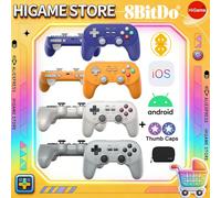 8BitDo orange Bluetooth Controller with Charging dock 2.4G adapter for Switch/PC Android /SteamOS /forApple iOS Gamepad Purple