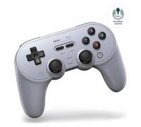 8Bitdo Pro 2 Bluetooth Controller for Switch, Hall Effect Joystick Update, Wireless Gaming Controller for Switch, Switch 2, PC, Android, and Steam Deck & Apple (Gray Edition)