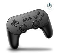8Bitdo Pro 2 Bluetooth Controller for Switch, Switch 2, Hall Effect Joystick Update, Wireless Gaming Controller for Switch, PC, Android, and Steam Deck & Apple (Black Edition)
