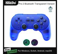 8BitDo Pro 2 Bluetooth Controller Hall Effect Joystick Gamepad for Apple Nintendo Switch 2 PC macOS Android Steam Deck G Classic