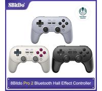 8Bitdo Pro 2 Bluetooth Controller Wireless Hall Joystick Gamepad For Nintendo Switch 2 PC macOS Android Steam Raspberry Pi G Classic-Hall