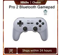 8Bitdo Pro 2 Bluetooth Gamepad for Nintendo Switch 2 Wireless Controller Hall Effect Joystick for Windows Android macOS Steam Pro 2 G Classic