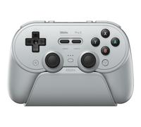 8Bitdo Pro 3 Bluetooth Controller for Switch/Switch 2 - TMR Joysticks, Swappable ABXY Buttons, Pro Back Buttons, Charging Dock, Hall Effect Triggers, for Windows, Apple, SteamOS, Android - Gray