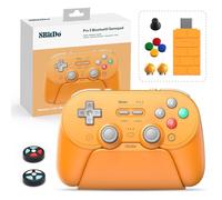 8bitdo Pro 3 Bluetooth Controller with TMR Joysticks, Interchangeable ABXY Buttons, Pro Backbuttons, Charging Station, Hall Effect Triggers for Switch/Switch 2, Windows, Apple, SteamOS, Android