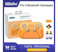 8BitDo Pro 3 Bluetooth Controller with TMR Joysticks, Swappable Buttons for Switch/Switch 2, Windows, Apple, SteamOS, Android Purple