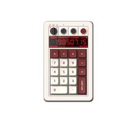 8BitDo Retro 18 Mechanical Numpad, Supports Calculator Mode, Bluetooth/2.4G/Wired Numpad for Windows and Android - Fami Edition