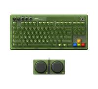 8Bitdo Retro 87 Mechanical Keyboard with RGB Backlight, Bluetooth/2.4G/USB-C Hot Swappable Wireless Gaming Keyboard for Windows and Android - Xbox Edition (Officially Licensed)