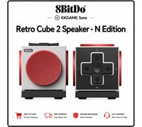 8BitDo Retro Cube 2 Speaker N Edition, Bluetooth 5.3, 2.4G Wireless and Wired USB 3 Connection Modes Cube 2