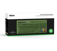 8Bitdo Retro 87 Mechanical Keyboard with RGB Backlight, Bluetooth/2.4G/USB-C Hot Swappable Wireless Gaming Keyboard for Windows and Android - Xbox Edition (Officially Licensed)
