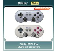8Bitdo SN30 Pro Bluetooth Gamepad Update,for Nintendo Switch 2 Android MacOS Steam Windows PC Controller Gray Edition