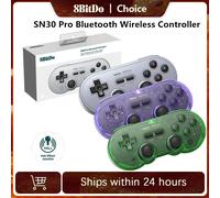 8Bitdo SN30 Pro Bluetooth Wireless Gaming Controller with Hall Effect for Switch 2 MacOS Android Raspberry Pi Windows Steam Deck G Classic