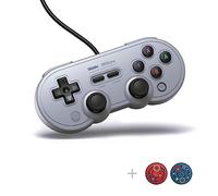 8Bitdo SN30 Pro USB Wired Controller Retro Classic GamePad for Switch, PC Windows & Raspberry PI (Gray edition)