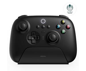 8Bitdo Ultimate 2.4G Wireless Controller, Hall Effect Joystick Update, Gaming Controller with Charging Dock for PC, Android, Steam Deck & Apple (Black)