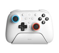8Bitdo Ultimate 2 Bluetooth Controller for Switch, Switch 2 & Windows PC, Switch Pro Controller with TMR Joysticks, Switchable Hall Effect/Tactile Triggers, Vibration and Motion Control, RGB, White