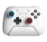 8BitDo Ultimate 2 Bluetooth Controller for Switch & Windows PC, Switch Pro Controller with TMR Joysticks, Switchable Hall Effect/Tactile Triggers, Vibration and Motion Control, RGB Fire Ring, White