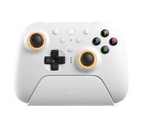 8BitDo Ultimate 2 Wireless Gaming Controller for PC & Android with TMR Joysticks, Switchable Triggers, Motion Control, 8Speed White
