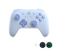 8Bitdo Ultimate 2C Hall Effect Joysticks Bluetooth Controller with Remappable L4/R4 Bumpers, 6-axis Motion Control, Rumble Vibration and Turbo Function for Switch/Switch 2 (Blue)