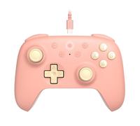 8Bitdo Ultimate 2C Wired Controller for Windows PC and Android, with 1000Hz Polling Rate, Hall Effect Joysticks and Hall Triggers, and Remappable L4/R4 Bumpers (Peach)