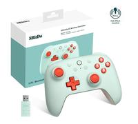 8Bitdo Ultimate 2C Wireless Controller for Windows PC and Android, with 1000Hz Polling Rate, Hall Effect Joysticks and Hall Triggers, and Remappable L4/R4 Bumpers, Turbo Function (Mint)