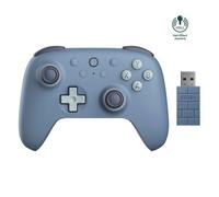 8Bitdo Ultimate 2C Wireless Controller for Windows PC and Android, with 1000Hz Polling Rate, Hall Effect Joysticks and Hall Triggers, and Remappable L4/R4 Bumpers, Turbo Function (Dark Blue)