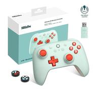 8Bitdo Ultimate 2C Wireless Controller for Windows PC and Android, with 1000Hz Polling Rate, Hall Effect Joysticks and Hall Triggers, and Remappable L4/R4 Bumpers, Turbo Function (Mint)