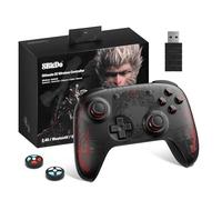 8Bitdo Ultimate 2C Wireless Controller for Windows PC/Android, Hall Effect Joysticks and Hall Triggers, No Drift, 1000Hz Polling Rate, Remappable L4/R4 Bumpers - Black Myth: Wukong