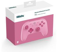 8Bitdo Ultimate 2C Bluetooth Controller for Switch & Switch 2, Wireless Controller with 6-Axis Motion Control, Rumble Vibration, Refined D-Pad and Bumpers, and Hall Effect Joysticks (Pink)
