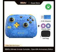 8BitDo Ultimate-3-Mode Controller - Rare 40th Anniversary Edition For Xbox Series X|S & Xbox One, Apple, Windows PC & Android Ultimate-3-Mode-Rare