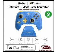 8BitDo Ultimate 3-Mode Game Controller - Rare 40th Anniversary Edition For Xbox Series X|S ,Xbox One, Apple, Windows PC, Android Controller