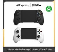 8BitDo Ultimate Mobile Bluetooth Controller Xbox Edition for iPhone, Apple, Android & Xbox Cloud Gaming with Hall Joystick Black