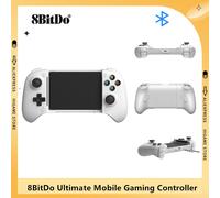 8BitDo Ultimate Mobile Gaming Controller Bluetooth Gamepad Fits mobile devices ranging from100mm to 170mm in length Android 9.0 WHITE