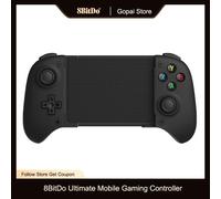 8Bitdo Ultimate Wireless Mobile Gaming Controller for Android with Hall Effect Triggers and Joysticks Game Accessories Black