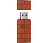 8BITDO USB WIRELESS ADAPTER 2 FOR SWITCH STEAM DECK PC BROWN