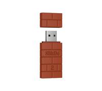 8Bitdo Wireless USB Adapter for Switch, Windows, Mac & Raspberry Pi - Brown UK