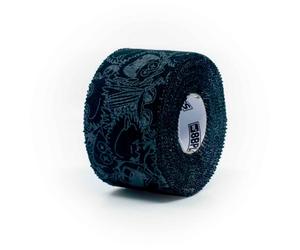 8bplus - Fingertape - Tape size 10 m - width: 38 mm, black/white