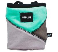 8BPLUS PROBAG - Chalk Bag for Climbing & Bouldering - Belt, Carabiner and Giftbox Included - Wide Opening - Brush Holders for Left & Right Handers (Teal)
