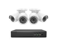 8CH 2MP FHD Video Surveillance System 5in1 H.265+ 5MP DVR With 4PCS 1080P Outdoor Weatherproof Security Cameras CCTV(None)